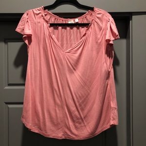 Pink blouse